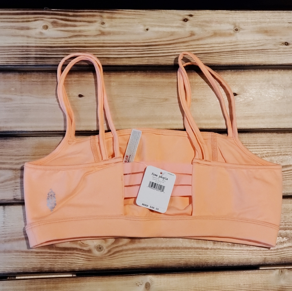 Free People Idris Solid Sports Bra NWT - Picture 4 of 5